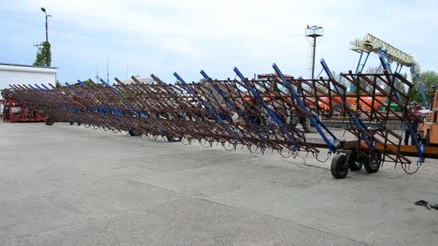 Сцепка бороновальная гидрофицированная двухследная СШГ-22 А смотреть онлайн