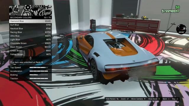 GTA 5 ONLINE - TRUFFADE THRAX CUSTOMIZATION (BUGATTI DIVO) смотреть онлайн
