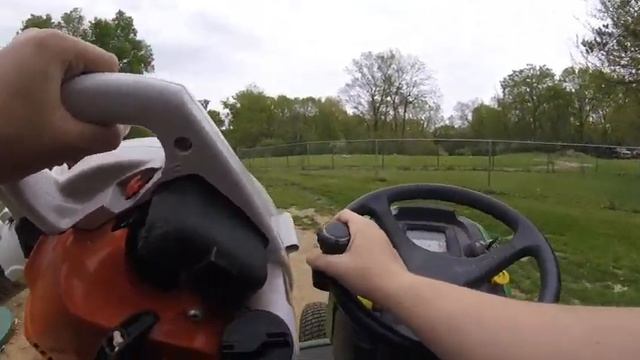 Stihl bg 50 blow the mower deck смотреть онлайн