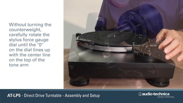 AT-LP5 Setup | Direct-Drive Turntable смотреть онлайн