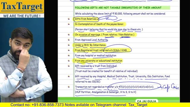 L-20 Sep 2024 || Practice Batch CA Inter Direct Tax || CA Jai Gulia смотреть онлайн