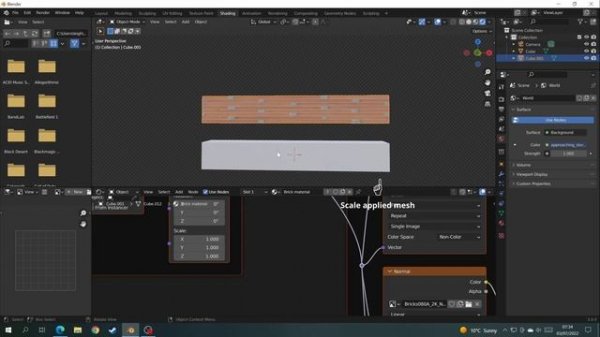 Blender Quick Tips. Fix Stretched Textures