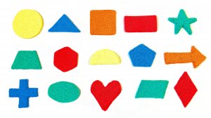 Учим формы и геометрические фигуры с шариковым Пластилином | Геометрия для детей