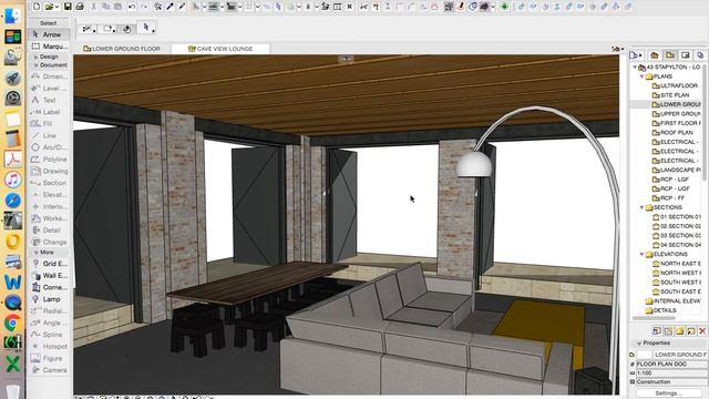 ARCHICAD INTRO - WEEK 3 - PART 2 - 3D WINDOW & PROJECTION SETTINGS смотреть онлайн