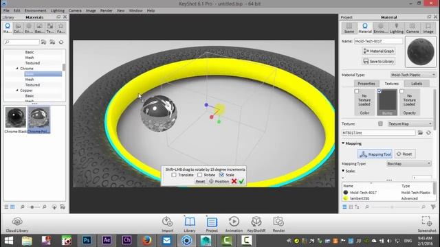Keyshot 6.1 Tutorial : How to create an emissive / LED light effect смотреть онлайн