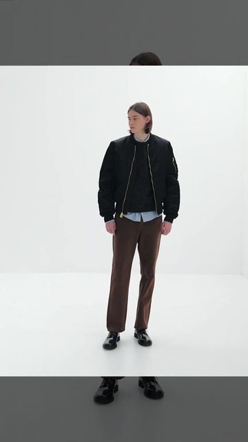 [ALPHA INDUSTRIES] 알파인더스트리 MA-1 슬림 Black смотреть онлайн