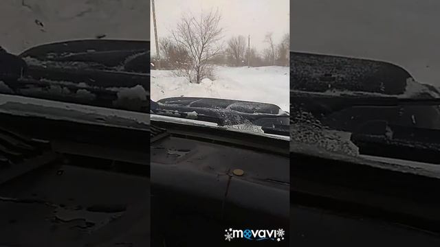 Пробивали сугробы после бурана!!! смотреть онлайн