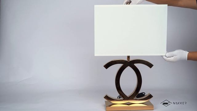 Stainless steel Table Lamp white смотреть онлайн