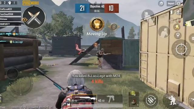 M24 love😍 pubg mobile TDM Bolt action only... смотреть онлайн