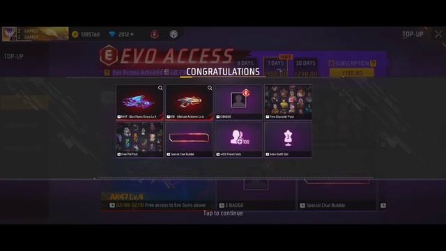 EVO ACCESS FREE FIRE NEW EVENT | HOW TO GET E BADGE IN FREE FIRE | EVO ACCESS EVENT FULL DETAILS смотреть онлайн