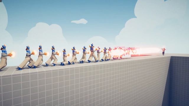 NEON WEAPON - OMEGA BEAM DEFEAT EVERY ARMY | TABS - Totally Accurate Battle Simulator смотреть онлайн