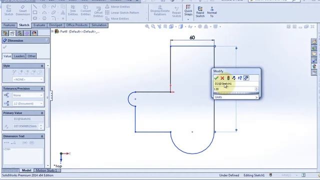 SolidWorks Full Course 2020 | Tutorial 3 | Line Tool, Dimensions and Constraints смотреть онлайн