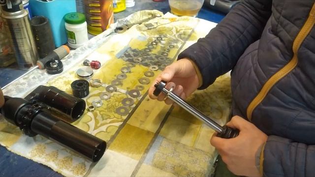 Подробный ремонт Амортизатора SZC GR7 KOVI 250 172fmm