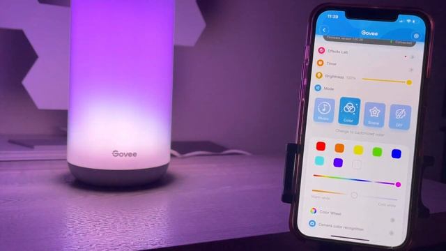 GOVEE AURA TABLE LAMP UNBOXING AND REVIEW