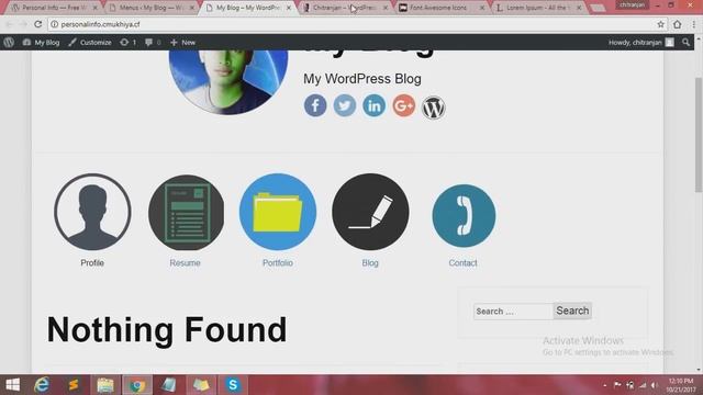 How To Create Personal Resume Website Using WordPress In 2017.