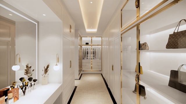 Walkin Closet - Architectural Animation Sketchup + Enscape смотреть онлайн