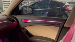 Контурная подсветка Ambient Light на Audi A4 b8 | Подсветка салона