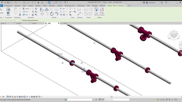 Flange and Strainer Different sizes Revit смотреть онлайн