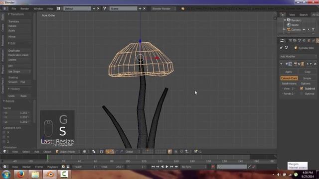 Blender Tutorial How to make cute Cartoon Trees.. смотреть онлайн