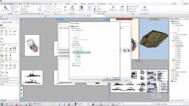 Print queue: Automatic multi-page PDF - ARCHLine.XP смотреть онлайн