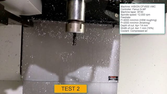Testing a DLC (Diamond-like carbon) coated end mill on 6061 aluminium alloy смотреть онлайн
