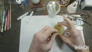 Самодельный активный флюс. Проще не бывает.Не жидкий.