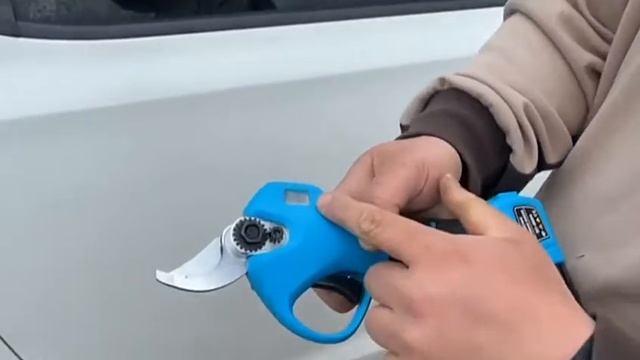 Cordless Pruner Pruning Shear Efficient scissors Bonsai Electric Tree Branches garden tools electri смотреть онлайн