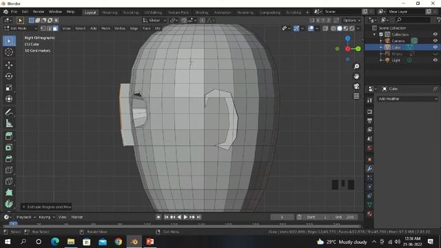 (Hindi) make motu patlu cartoon in blender | смотреть онлайн