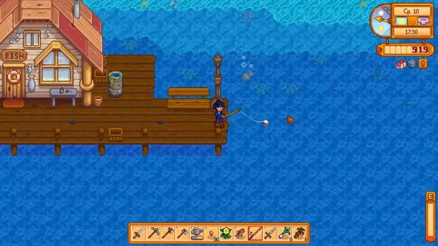 Stardew Valley Expanded 4: Начало рыбного сезона и улучшение лейки смотреть онлайн