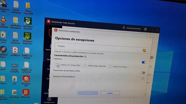 cómo crear una exclusion en bitdefender смотреть онлайн