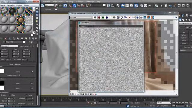 Уроки 3Ds Max Vray материалы Создание материала бархата смотреть онлайн