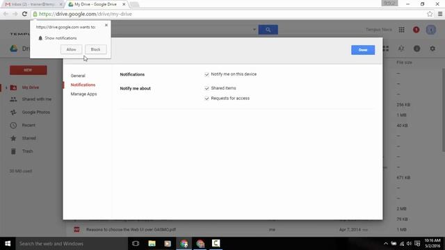 Respond quickly with Google Drive notifications in Google Chrome смотреть онлайн