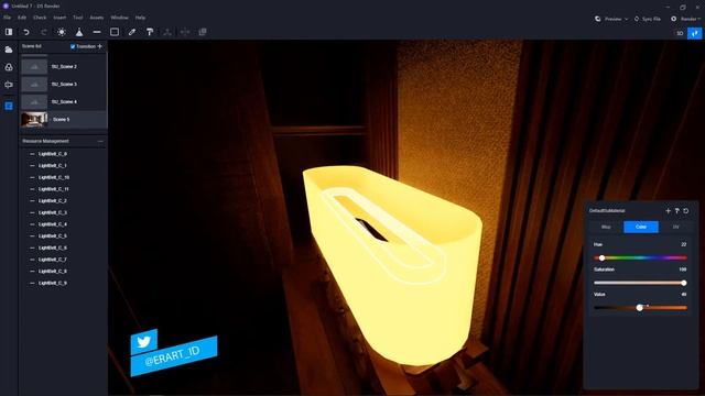 D5 RENDER PROCESS WOOD BEDROOM INTERIOR #34 смотреть онлайн