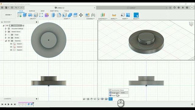 User Interface of AUTODESK FUSION 360 смотреть онлайн