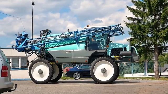 Опрыскиватель самоходный Berthoud Raptor 5200, 30m смотреть онлайн