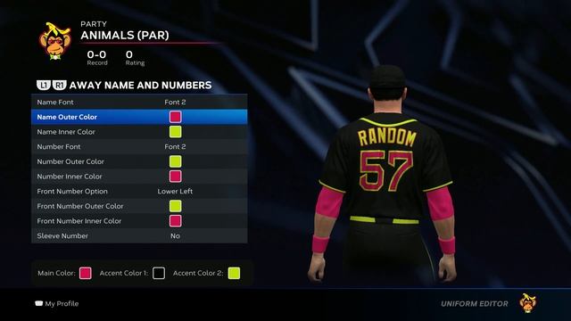 MLB The Show 23-Savannah Party Animals Uniform Tutorial смотреть онлайн