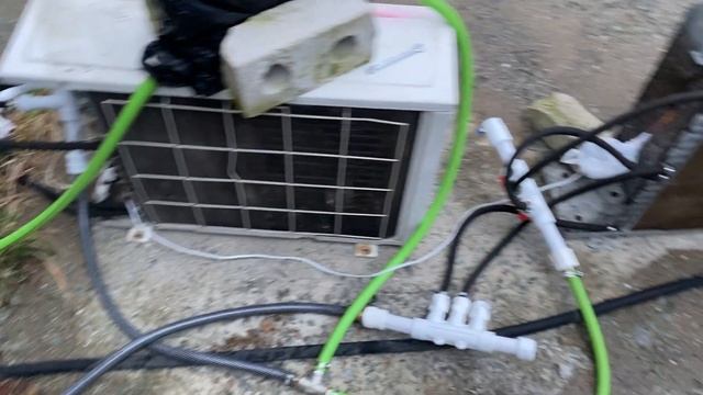 Охлаждение S19hydro блоками от кондиционеров! Сборка на коленке за пару часов!