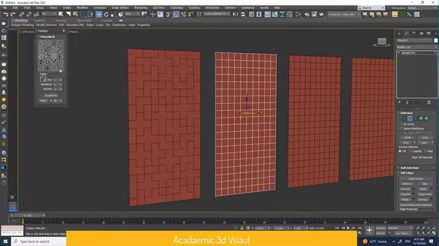 3ds Max Tutorial: Beginner : Generate Topology in 3d Max смотреть онлайн