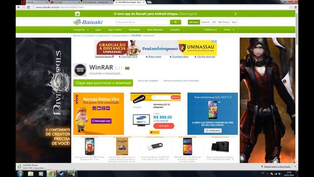 Como Baixar e Instalar o WinRAR ? смотреть онлайн
