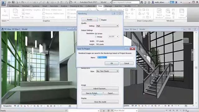 Autodesk Revit 2017, Raytracer feature - NCS Qatar , Autodesk Partner смотреть онлайн
