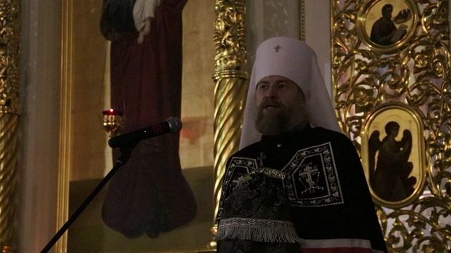 Проповедь митрополита Воронежского и Лискинского Леонтия во Владимирском соборе г. Лиски смотреть онлайн