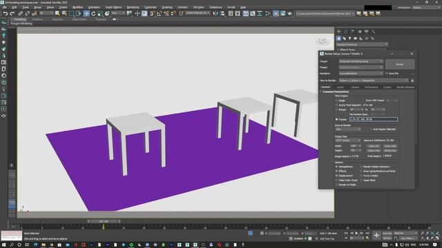 Render Setup - Common Tab in 3ds max | Lesson 03 смотреть онлайн