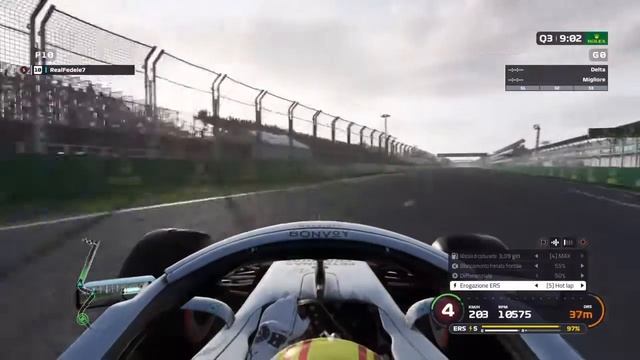 F1 2019 | F1 FormulaNation | Mercedes W10 | #1 AUSGP | Qualy Pole position lap смотреть онлайн