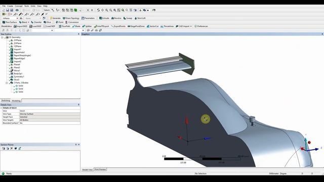 ANSYS DesignModeler Workshop 3.2 Geometry Clean up and Repair – 2 смотреть онлайн