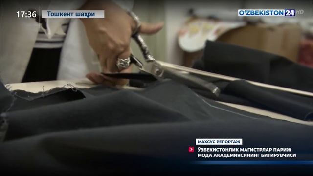Ўзбекистонлик магистрлар Париж мода академиясининг битирувчиси смотреть онлайн