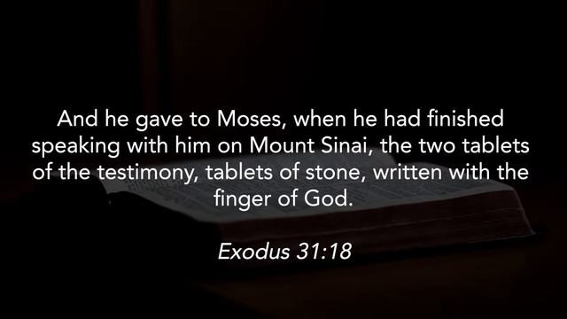 Bible Contradictions: Where did Moses Receive the Ten Commandments? смотреть онлайн