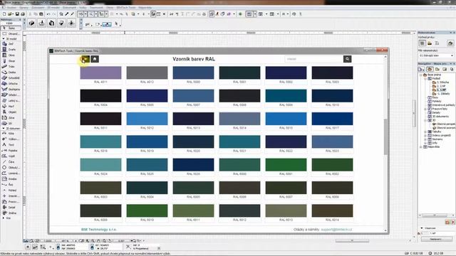 BIMTech Tools | Vzorníky barev pro ArchiCAD смотреть онлайн