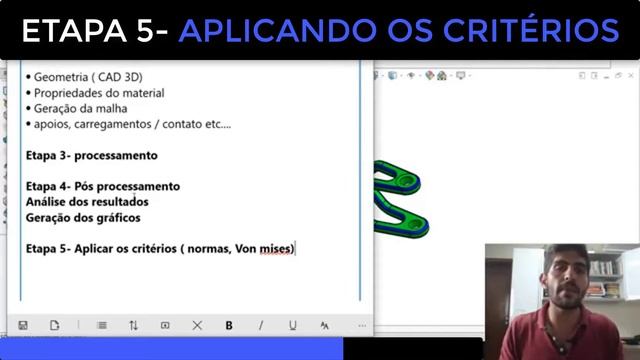 CRITÉRIOS NA SIMULAÇÃO | SOLIDWORKS | Allan Assad смотреть онлайн
