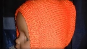 ВЯЗАНИЕ СПИЦАМИ!Простой способ связать ЧЕПЧИК для новорожденного!