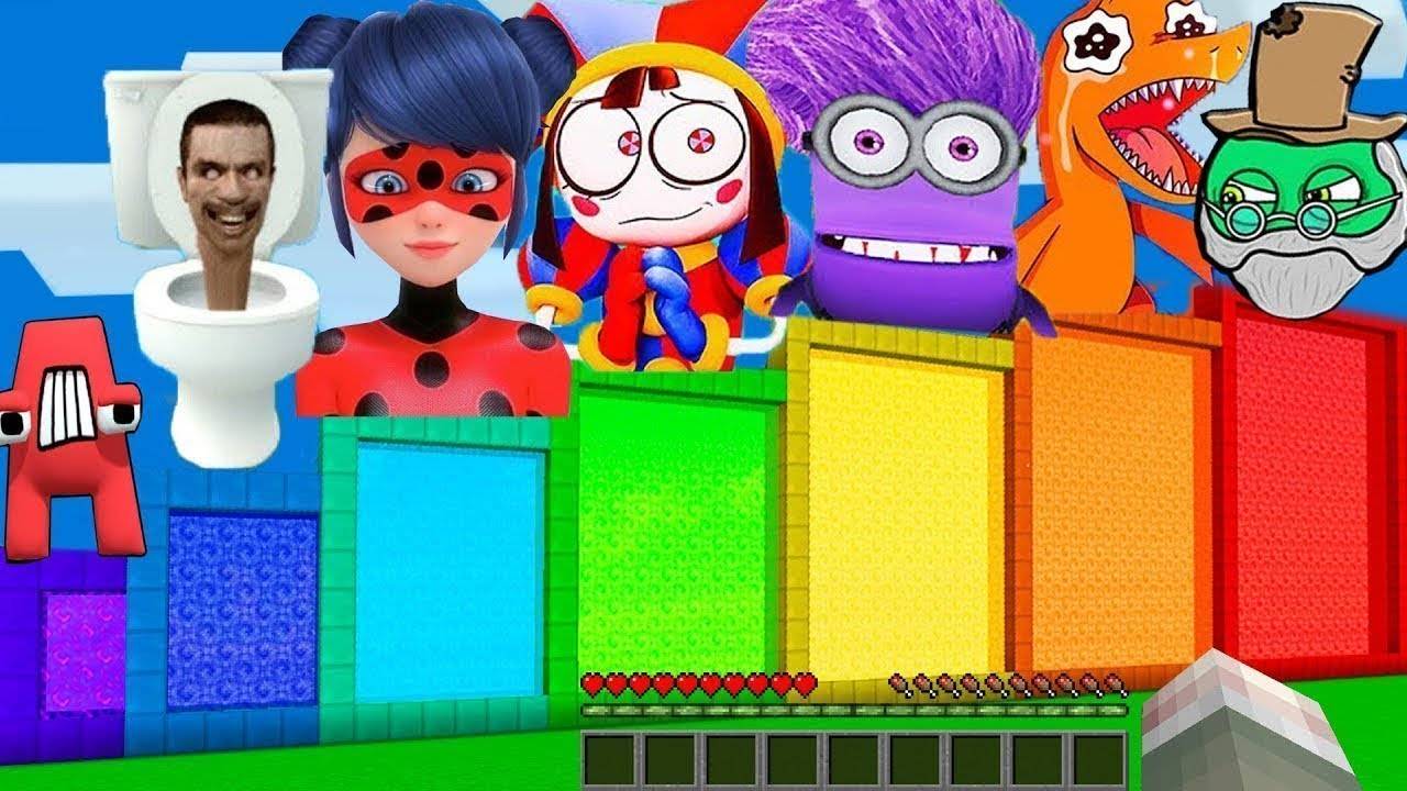 ВЫБЕРИ ПРАВИЛЬНЫЙ НЕОБЫЧНЫЙ ПОРТАЛ СОНИК EXE РЕБЕНОК ДЛИННЫЕ НОГИ СИНИЙ РАДУЖНЫЙ ДРУГ В МАЙНКРАФТ смотреть онлайн